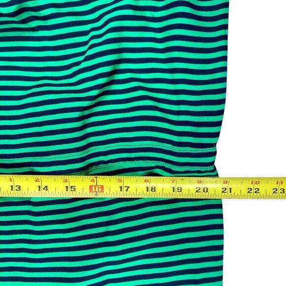 C. Wonder Cami Dress Womens XL Blue Green Silk Nautical Summer Beachy Comfy New - Picture 15 of 16